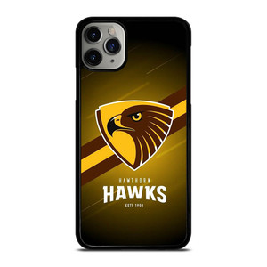 HAWTHORN HAWKS FOOTBALL CLUB LOGO AUSTRALIA TEAM iPhone 11 Pro Max Case Cover