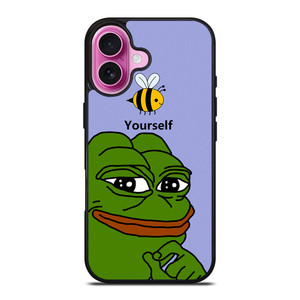 PEPE THE SMUG FROG iPhone 16 Plus Case Cover PEPE THE SMUG FROG iPhone 16 Plus Case Cover