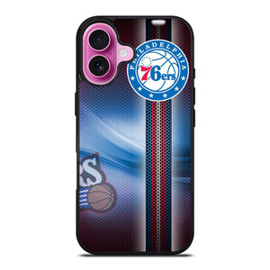 PHILADELPHIA 76ers Logo iPhone 16 Plus Case Cover PHILADELPHIA 76ers Logo iPhone 16 Plus Case Cover