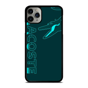 LACOSTE CROC LOGO GREEN iPhone 11 Pro Max Case Cover