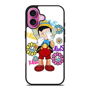 PINOKIO KAWS iPhone 16 Plus Case Cover