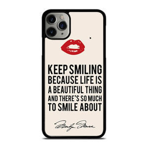 MARYLIN MONROE QUOTES iPhone 11 Pro Max Case Cover