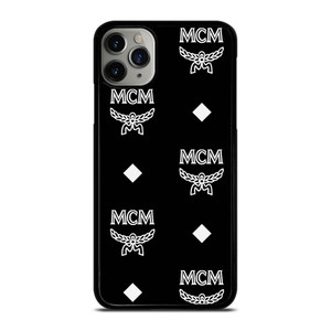 MCM WORLDWIDE LOGO BLACK iPhone 11 Pro Max Case Cover