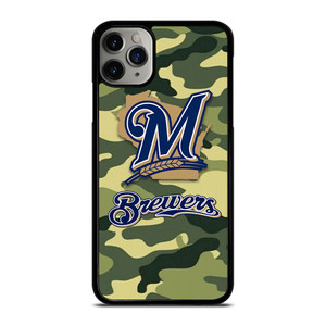 MILWAUKEE BREWERS CAMO LOGO iPhone 11 Pro Max Case Cover