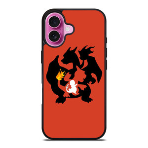 POKEMON CHARMANDER CHARMELEON CHARIZARD iPhone 16 Plus Case Cover POKEMON CHARMANDER CHARMELEON CHARIZARD iPhone 16 Plus Case Cover