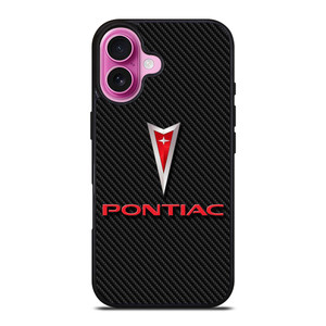 PONTIAC LOGO CAR ICON CARBON iPhone 16 Plus Case Cover