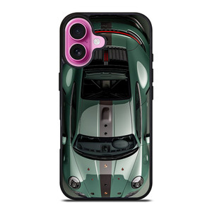 PORSCHE CAR 911 OLIVE GREEN iPhone 16 Plus Case Cover PORSCHE CAR 911 OLIVE GREEN iPhone 16 Plus Case Cover