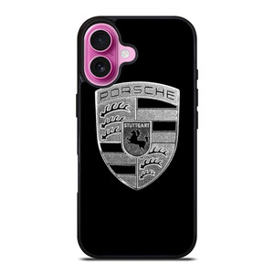 PORSCHE CAR LOGO iPhone 16 Plus Case Cover PORSCHE CAR LOGO iPhone 16 Plus Case Cover