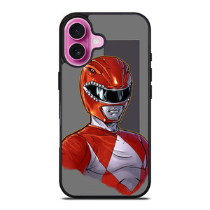 POWER RANGERS RED iPhone 16 Plus Case Cover POWER RANGERS RED iPhone 16 Plus Case Cover