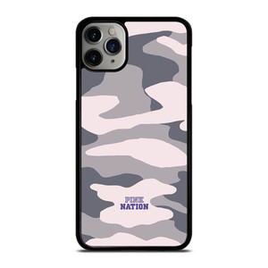 PINK NATION VICTORIA'S SECRET LOGO CAMO iPhone 11 Pro Max Case Cover