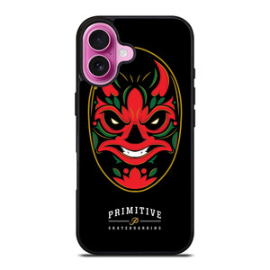 PRIMITIVE SKATEBOARDING VINTAGE LOGO iPhone 16 Plus Case Cover PRIMITIVE SKATEBOARDING VINTAGE LOGO iPhone 16 Plus Case Cover