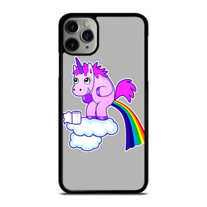 POOPING RAINBOW UNICORN iPhone 11 Pro Max Case Cover
