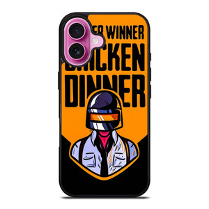 PUBG WINNER CHICKEN DINNER iPhone 16 Plus Case Cover