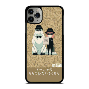 SPY X FAMILY FORGER MANGA ANIME ANYA AND BOND iPhone 11 Pro Max Case Cover