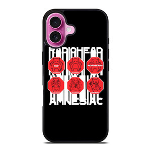 RADIOHEAD AMNESIAC LOGO iPhone 16 Plus Case Cover