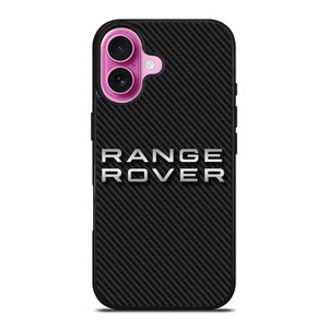 RANGE ROVER LAND ROVER LOGO CARBON iPhone 16 Plus Case Cover RANGE ROVER LAND ROVER LOGO CARBON iPhone 16 Plus Case Cover