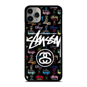 STUSSY FASHION LOGO ICON iPhone 11 Pro Max Case Cover