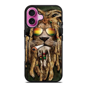 RASTA LION REGGAE BOB iPhone 16 Plus Case Cover