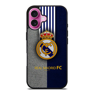 REAL MADRID FC LOGO iPhone 16 Plus Case Cover REAL MADRID FC LOGO iPhone 16 Plus Case Cover