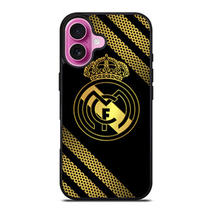 REAL MADRID GOLD NEW iPhone 16 Plus Case Cover