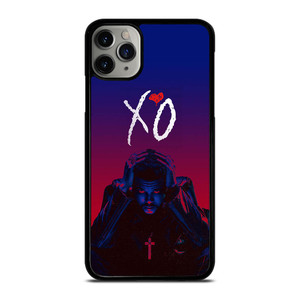 THE WEEKND XO LOGO RED BLUE iPhone 11 Pro Max Case Cover