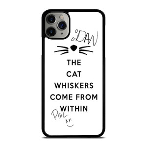 THE WHISKERS DAN AND PHIL iPhone 11 Pro Max Case Cover