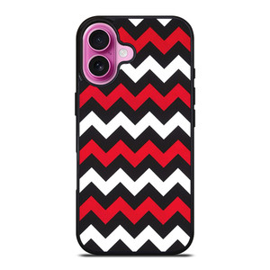 RILEY BLAKE CHEVRON PATTERN iPhone 16 Plus Case Cover RILEY BLAKE CHEVRON PATTERN iPhone 16 Plus Case Cover