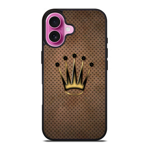 ROLEX WATCH LOGO METAL iPhone 16 Plus Case Cover