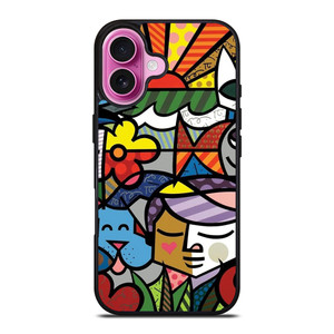 ROMERO BRITTO 2 iPhone 16 Plus Case Cover