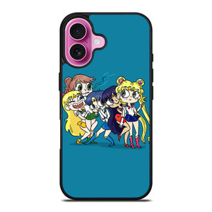SAILOR MOON FUNNY iPhone 16 Plus Case Cover