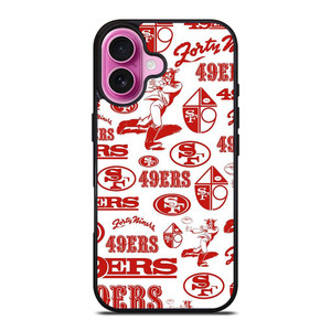 SAN FRANCISCO 49ERS LOGO FORTY NINERS FOOTBALL iPhone 16 Plus Case Cover SAN FRANCISCO 49ERS LOGO FORTY NINERS FOOTBALL iPhone 16 Plus Case Cover