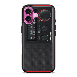 SANGEAN RED RADIO iPhone 16 Plus Case Cover SANGEAN RED RADIO iPhone 16 Plus Case Cover