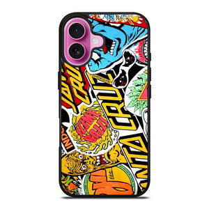 SANTA CRUZ POSTER iPhone 16 Plus Case Cover