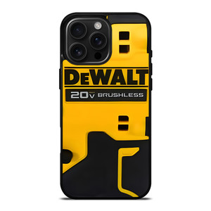 DEWALT TOOL LOGO BRUSHLESS 2 iPhone 16 Pro Max Case Cover DEWALT TOOL LOGO BRUSHLESS 2 iPhone 16 Pro Max Case Cover