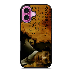 SHERLOCK HOLMES PSYCHOPATH iPhone 16 Plus Case Cover SHERLOCK HOLMES PSYCHOPATH iPhone 16 Plus Case Cover