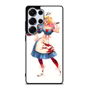 HARLEY QUINN ALICE IN WONDERLAND Samsung Galaxy S25 Ultra Case Cover