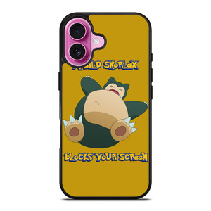 SNORLAX POKEMON iPhone 16 Plus Case Cover SNORLAX POKEMON iPhone 16 Plus Case Cover