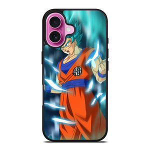SON GOKU DRAGON BALL SAIYAN BLUE iPhone 16 Plus Case Cover SON GOKU DRAGON BALL SAIYAN BLUE iPhone 16 Plus Case Cover