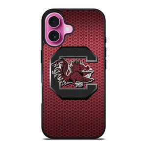 SOUTH CAROLINA GAMECOCKS UNIVERSITY FOOTBALL LOGO iPhone 16 Plus Case Cover SOUTH CAROLINA GAMECOCKS UNIVERSITY FOOTBALL LOGO iPhone 16 Plus Case Cover