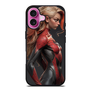 SPIDER GIRL SEXY CARTOON MARVEL COMICS iPhone 16 Plus Case Cover SPIDER GIRL SEXY CARTOON MARVEL COMICS iPhone 16 Plus Case Cover