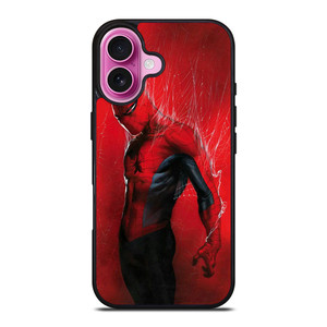 SPIDERMAN MARVEL RED iPhone 16 Plus Case Cover
