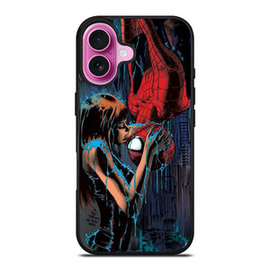 SPIDERMAN MARY JANE KISSING iPhone 16 Plus Case Cover SPIDERMAN MARY JANE KISSING iPhone 16 Plus Case Cover