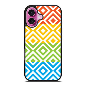 SQUARE PATTERN iPhone 16 Plus Case Cover SQUARE PATTERN iPhone 16 Plus Case Cover