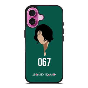 SQUID GAME PLAYER 067 iPhone 16 Plus Case Cover SQUID GAME PLAYER 067 iPhone 16 Plus Case Cover