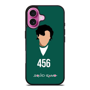 SQUID GAME PLAYER 456 iPhone 16 Plus Case Cover SQUID GAME PLAYER 456 iPhone 16 Plus Case Cover