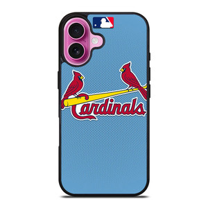 ST LOUIS CARDINALS LOGO BASEBALL TEAM MASCOTS iPhone 16 Plus Case Cover