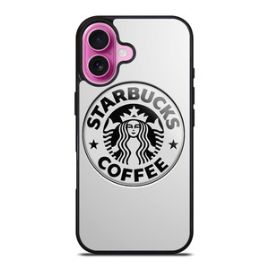 STARBUCKS COFFEE WHITE iPhone 16 Plus Case Cover
