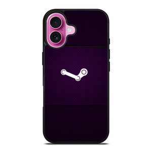 STEAM GAME PURPLE ICON iPhone 16 Plus Case Cover STEAM GAME PURPLE ICON iPhone 16 Plus Case Cover