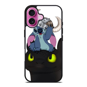 STITCH AND TOOTHLESS iPhone 16 Plus Case Cover STITCH AND TOOTHLESS iPhone 16 Plus Case Cover