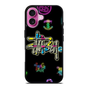 STUSSY LOGO THE DEALERS COLORFUL ICON iPhone 16 Plus Case Cover STUSSY LOGO THE DEALERS COLORFUL ICON iPhone 16 Plus Case Cover